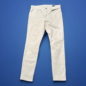 Bonobos Jeans Mens 34 X‎ 32 Beige Denim Stretch Slim Fit Mid-Rise Slim Fit